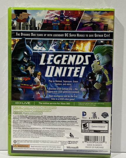 Batman 2 DC Super Heroes Platinum Hits Xbox 360 - Brand New Sealed