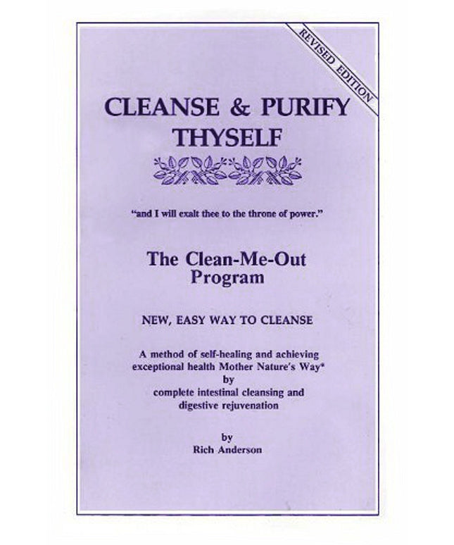Cleanse & Purify Thyself: The Clean-Me-Out Program