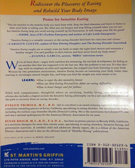 Intuitive Eating: A Revolutionary Program That Works