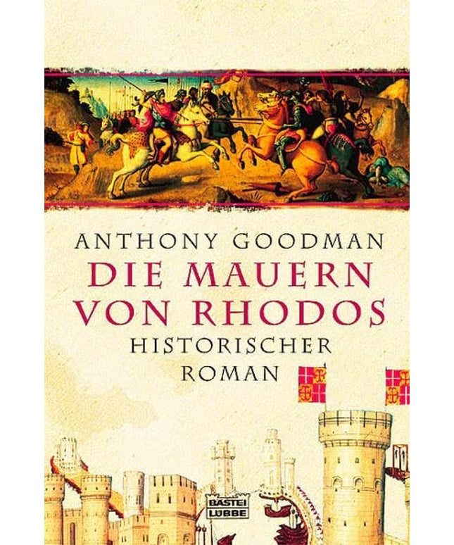 Die Mauern von Rhodos.