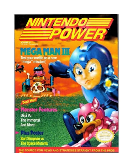 Nintendo Mega Man 3(Nintendo Power, Vol. 20)