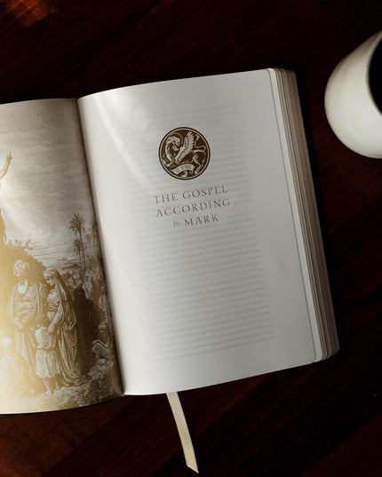 The Word on Fire Bible (Volume I): The Gospels (Leather)