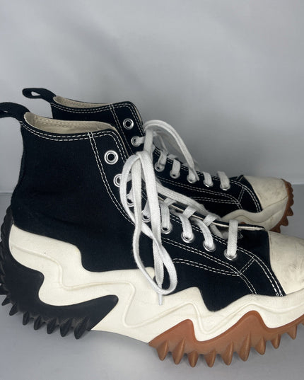 Converse Chuck Taylor All Star Shoes Men's 7 - High Sneakers Black/White/Tan