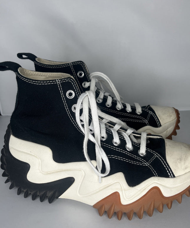 Converse Chuck Taylor All Star Shoes Men's 7 - High Sneakers Black/White/Tan