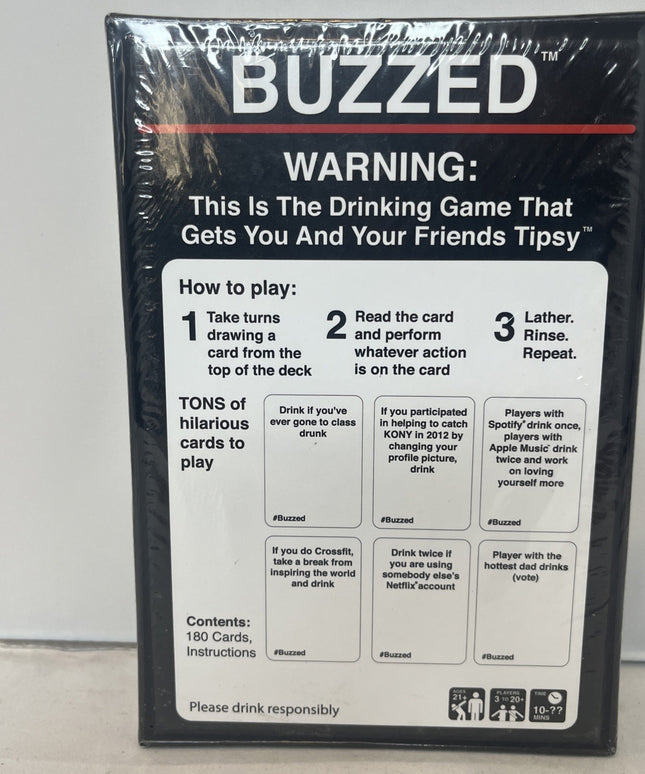 Buzzed - This Is The Drinking Game That Gets You and Your Friends Wasted