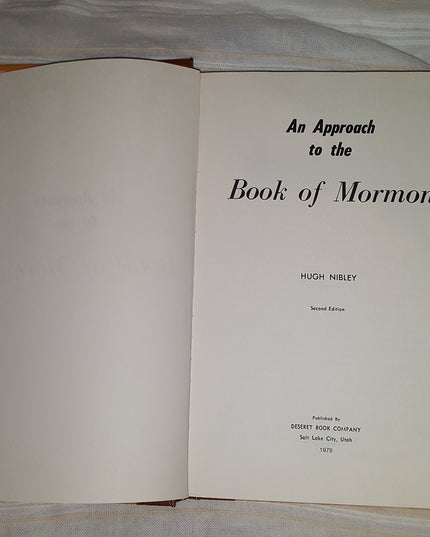 An Approach to the Book of Mormon