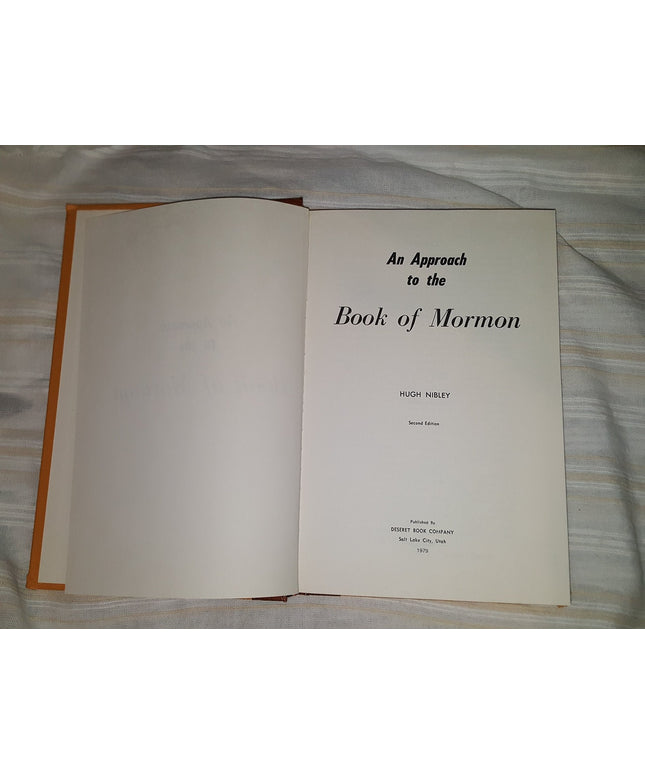 An Approach to the Book of Mormon