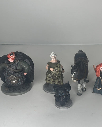 Disney Brave Lot Of 5 Figures