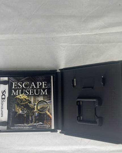 Escape the Museum (Nintendo DS, 2010) - Case And Manual Only. No Cartridge