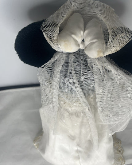 Minnie Mouse Bride Plush Wedding Doll Soft Plush Toy  Vintage  S9809