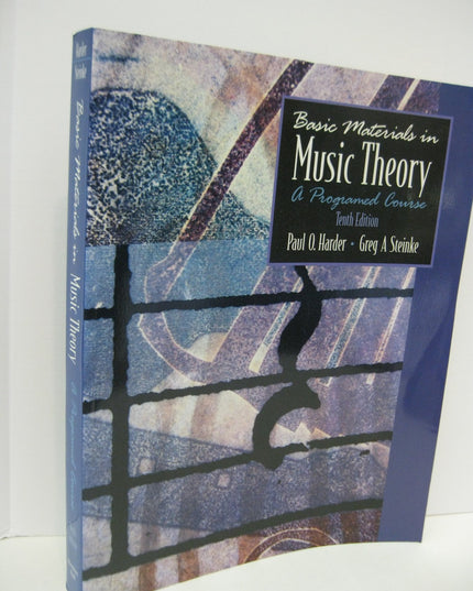 Basic Materials in Music Theory: A Programmed Course, 10th Edition (Book Only)