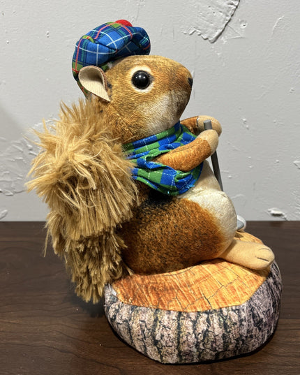 Gemmy Animated Dancing Dad Squirrel Sings Caddyshack "I'm Alright" Works