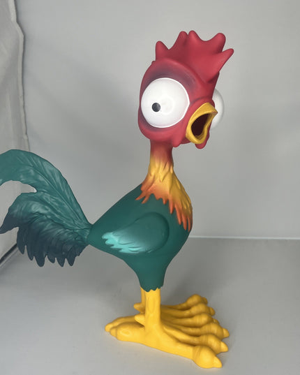 Disney Moana HEI HEI 13" Squeeze & Scream Chicken/Rooster Toy
