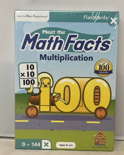 Meet the Math Facts Multiplication Flashcards