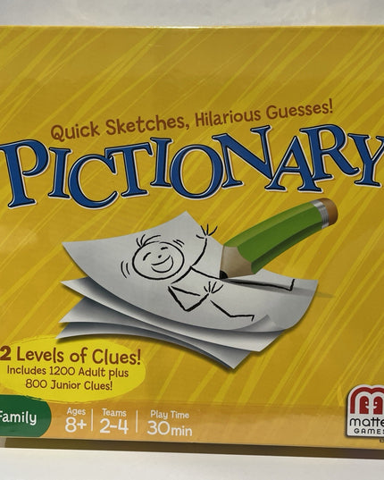 Pictionary Board Game New 2013 Mattel