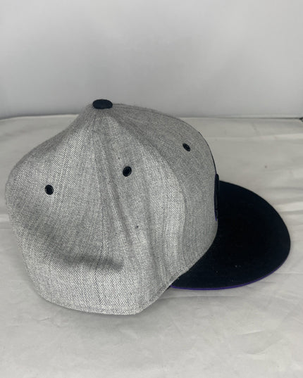 mitchell and ness Utah Jazz Hat - Size 7 3/8 - Gray, Black, And Purple