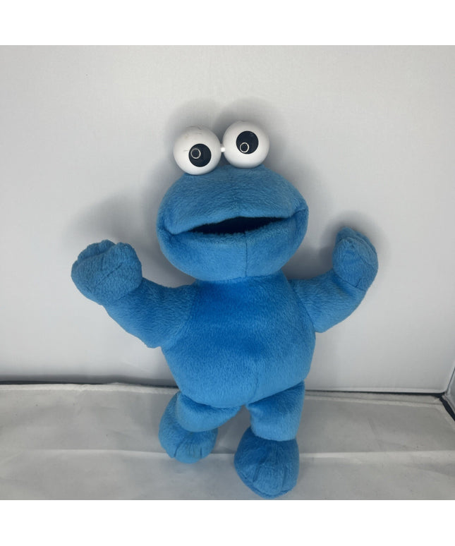 2001 Fisher & Price Sesame Street Cookie Monster 35cm Mattel Plush Toy PA10302