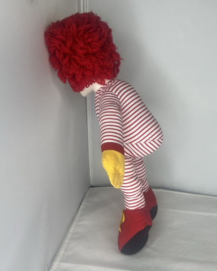 VTG 1984 Mcdonald’s Ronald Mcdonald Stuffed Clown Doll 15”