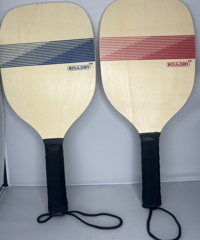 Boulder Sports Set Of Two Pickleball Paddles