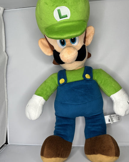 Jakks Pacific - Jumbo Luigi Plush - Super Mario 18”
