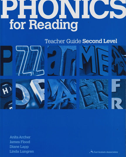 PHONICS for Reading (Teacher Guide Second Level)