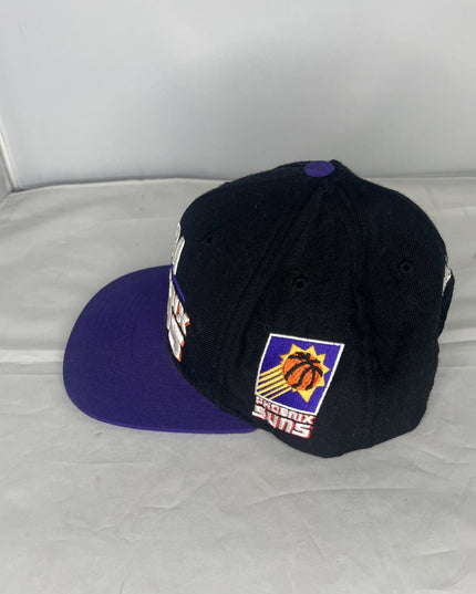 Mitchell and Ness NBA Phoenix Suns Hat - Black And Purple