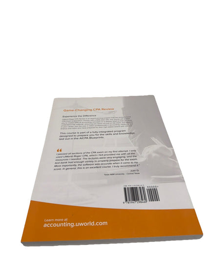 Uworld REG: 2023 CPA Textbook