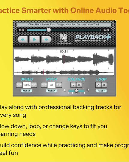 Broadway's Best: Simple Sheet Music + Audio Play-Along (Instant Piano Songs)