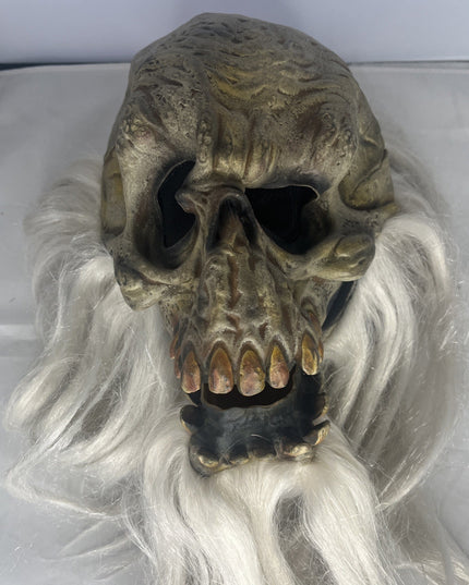 Creepy Halloween Mask With Mesh Eye Holes