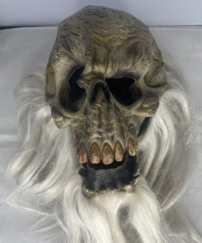 Creepy Halloween Mask With Mesh Eye Holes