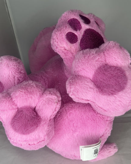 Blue's Clues & You Plush Puppy Big 16” Soft Magenta Large W/ Glasses
