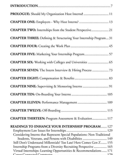 Total Internship Management: A Guide to Creating the Ultimate Internship Progra