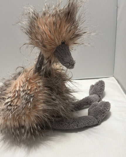 Retired Jellycat  Odette Ostrich Plush, Jellycat London Ostrich Stuffed Animal