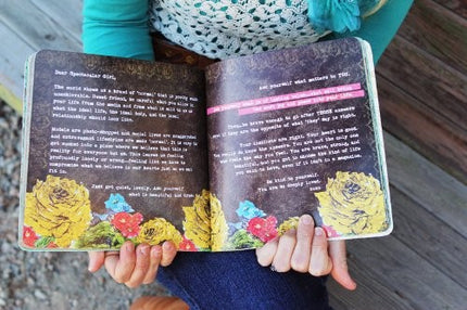 A Little Bird Told Me: 30 Days of Beautiful Words and Beautiful Art for Your Be