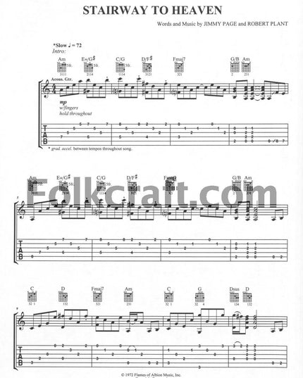 Led Zeppelin IV: Authentic Guitar TAB (Alfred's Classic Album Editions)