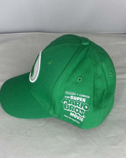 The Super Mario Bros Movie Promo Snapback Hat - Luigi Green