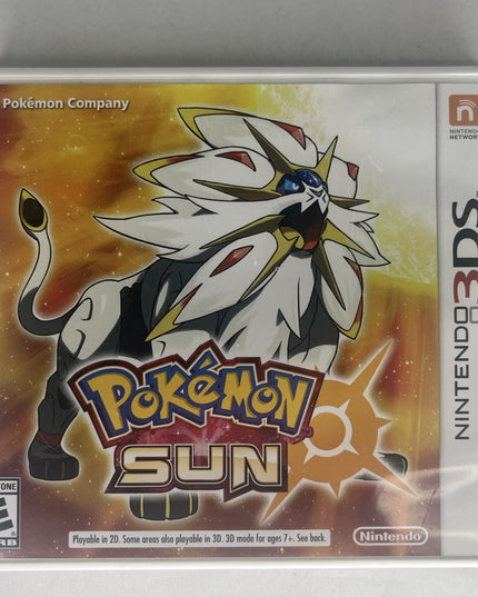 Pokémon Sun (Nintendo 3DS, 2016) - Case Only. No Manual Or Cartridge