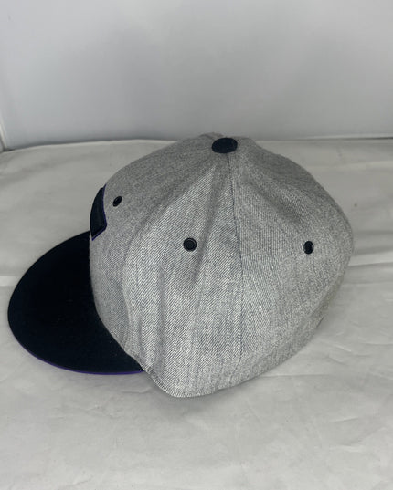 mitchell and ness Utah Jazz Hat - Size 7 3/8 - Gray, Black, And Purple