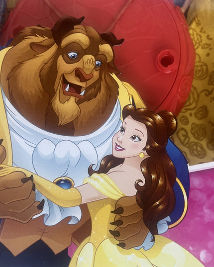 NEW! Disney Princess Belle Enchanted Ballroom Reveal Beauty and the Beast NIB