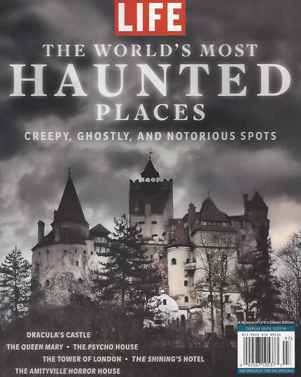 Life Magazine The World's Most Haunted Places Magazine 2019 Reissue of Life's C
