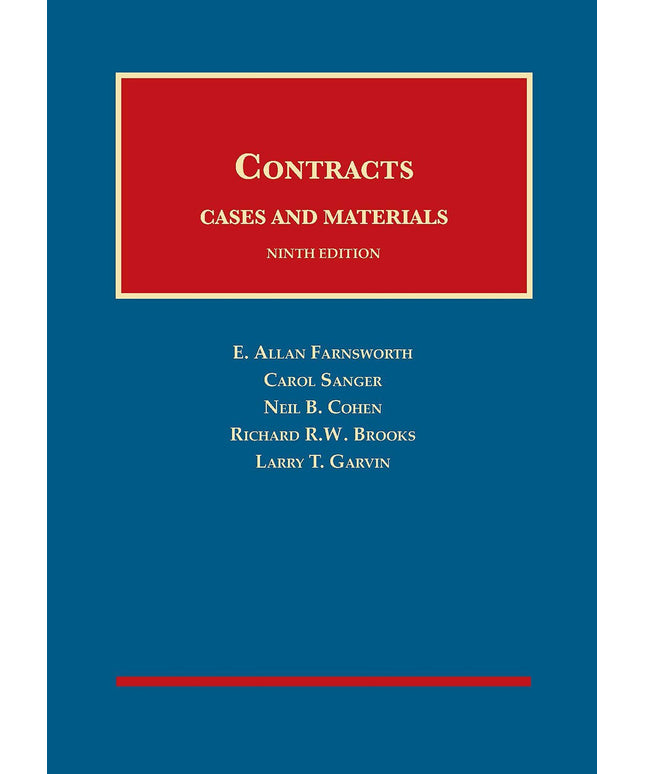 Cases and Materials on Contracts (University Casebook Series)