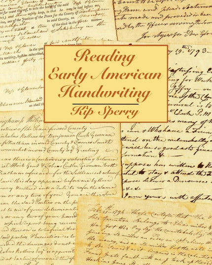 Reading Early American Handwriting