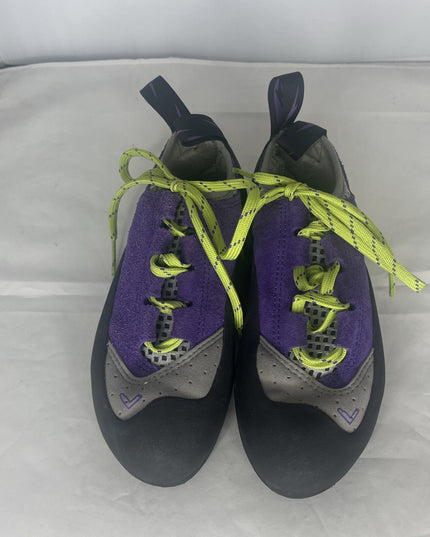 Trax Rubber Evolv - Youth Climbing Shoes - Purple