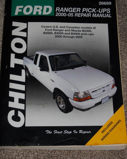 Chilton Ford Ranger Pick-Ups 2000-05 Repair Manual