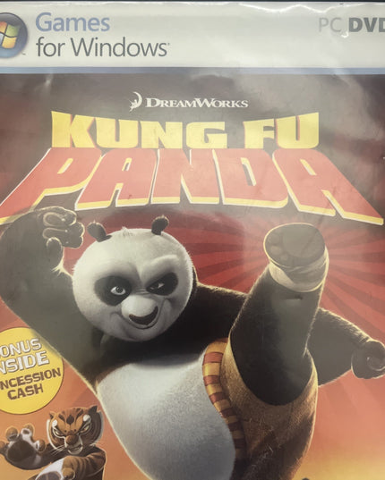 Kung Fu Panda PC Game - Manual And Concession Cash Not Included