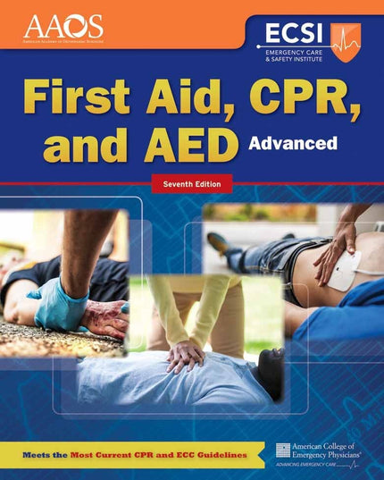 Advanced First Aid, CPR, and AED (Orange Book)