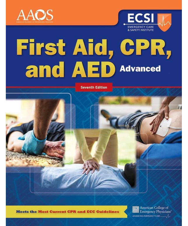 Advanced First Aid, CPR, and AED (Orange Book)
