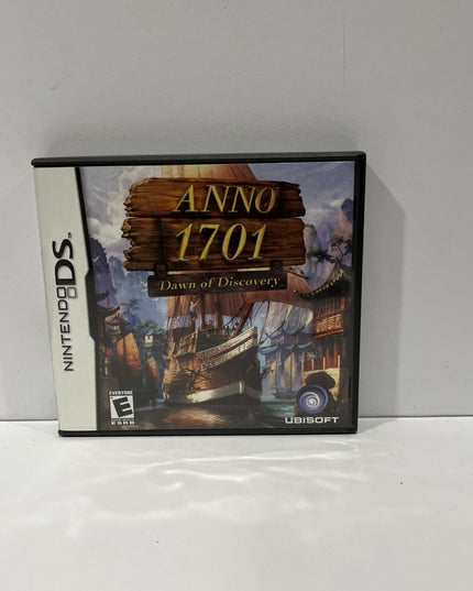 Anno 1701: Dawn of Discovery (Nintendo DS, 2008) Authentic, Tested, CIB Complete