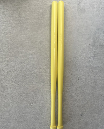 Set of Two Yellow Official Wiffle Bats - Made in U.S.A