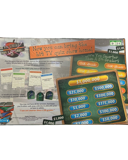 Are You Smarter Than A 5th Grader? ~ Board Game Brand New Factory Sealed